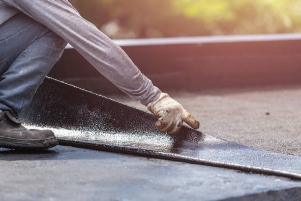 Professional Crawl Space Encapsulation technician working in Palatine, IL